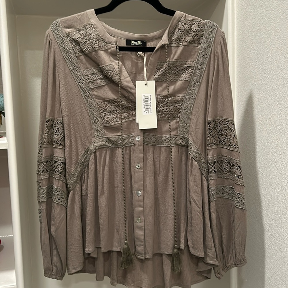Miss me boho shirt NWT